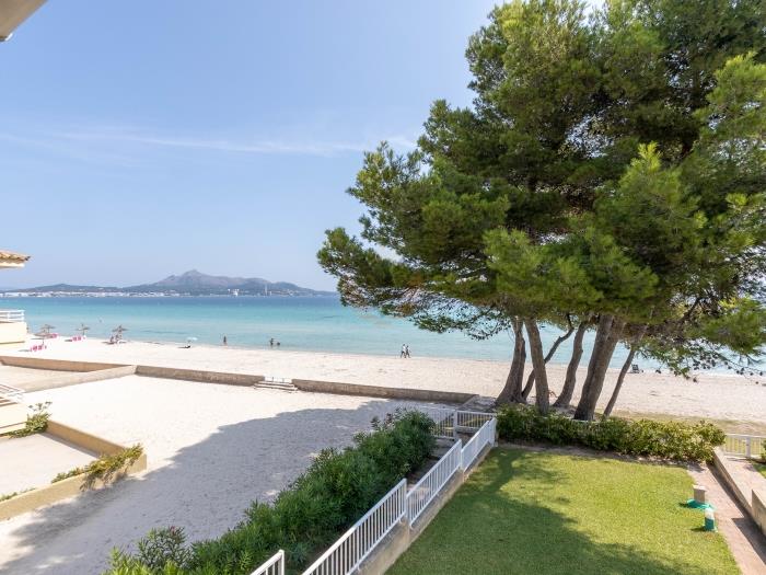 Arena, Apartamento vista mar primera linea playa
